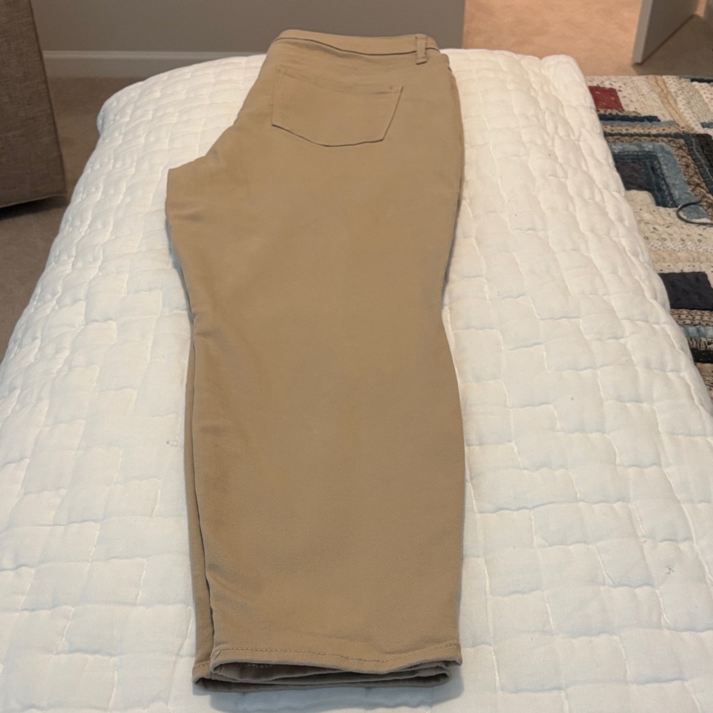 Talbots Tan Skinny Pants